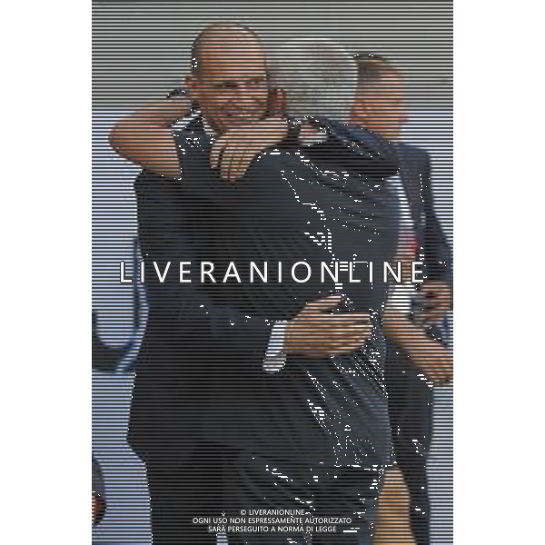 Torino 27.08.2022 Allianz Stadium ©Manuela Viganti/Agenzia Aldo Liverani Juventus vs Roma Campionato Calcio Serie A TIM 2022/2023 3a giornata Nella foto: massimiliano allegri e jose\' mourinho ©Viganti/AGENZIA ALDO LIVERANI SAS