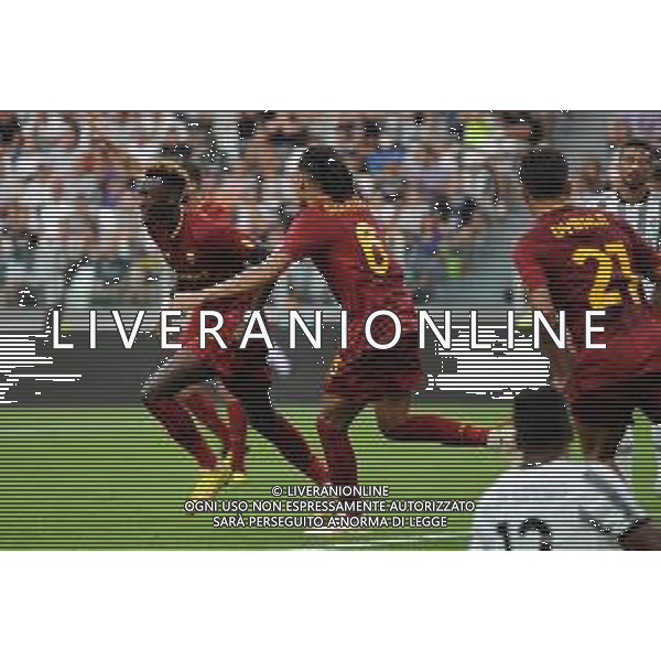 Torino 27.08.2022 Allianz Stadium ©Manuela Viganti/Agenzia Aldo Liverani Juventus vs Roma Campionato Calcio Serie A TIM 2022/2023 3a giornata Nella foto: esultanza roma dopo il gol di tammy abraham ©Viganti/AGENZIA ALDO LIVERANI SAS