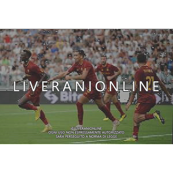 Torino 27.08.2022 Allianz Stadium ©Manuela Viganti/Agenzia Aldo Liverani Juventus vs Roma Campionato Calcio Serie A TIM 2022/2023 3a giornata Nella foto: esultanza roma dopo il gol di tammy abraham ©Viganti/AGENZIA ALDO LIVERANI SAS