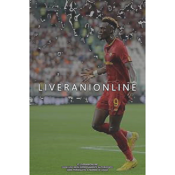 Torino 27.08.2022 Allianz Stadium ©Manuela Viganti/Agenzia Aldo Liverani Juventus vs Roma Campionato Calcio Serie A TIM 2022/2023 3a giornata Nella foto: esultanza tammy abraham dopo il gol ©Viganti/AGENZIA ALDO LIVERANI SAS