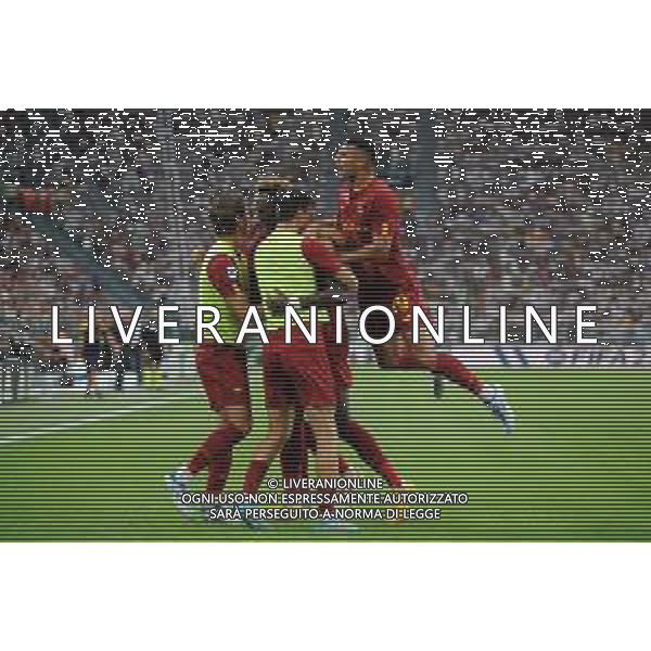Torino 27.08.2022 Allianz Stadium ©Manuela Viganti/Agenzia Aldo Liverani Juventus vs Roma Campionato Calcio Serie A TIM 2022/2023 3a giornata Nella foto: esultanza roma dopo il gol di tammy abraham ©Viganti/AGENZIA ALDO LIVERANI SAS