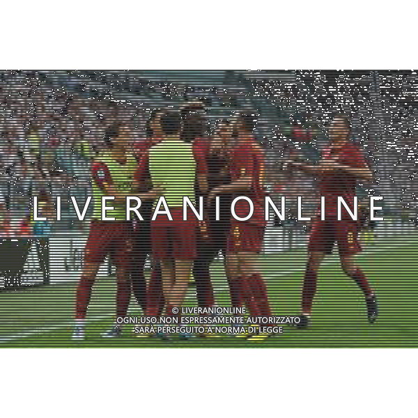 Torino 27.08.2022 Allianz Stadium ©Manuela Viganti/Agenzia Aldo Liverani Juventus vs Roma Campionato Calcio Serie A TIM 2022/2023 3a giornata Nella foto: esultanza roma dopo il gol di tammy abraham ©Viganti/AGENZIA ALDO LIVERANI SAS