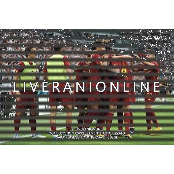 Torino 27.08.2022 Allianz Stadium ©Manuela Viganti/Agenzia Aldo Liverani Juventus vs Roma Campionato Calcio Serie A TIM 2022/2023 3a giornata Nella foto: esultanza roma dopo il gol di tammy abraham ©Viganti/AGENZIA ALDO LIVERANI SAS