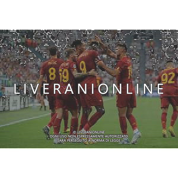Torino 27.08.2022 Allianz Stadium ©Manuela Viganti/Agenzia Aldo Liverani Juventus vs Roma Campionato Calcio Serie A TIM 2022/2023 3a giornata Nella foto: esultanza roma dopo il gol di tammy abraham ©Viganti/AGENZIA ALDO LIVERANI SAS