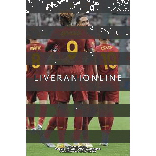 Torino 27.08.2022 Allianz Stadium ©Manuela Viganti/Agenzia Aldo Liverani Juventus vs Roma Campionato Calcio Serie A TIM 2022/2023 3a giornata Nella foto: esultanza roma dopo il gol di tammy abraham ©Viganti/AGENZIA ALDO LIVERANI SAS