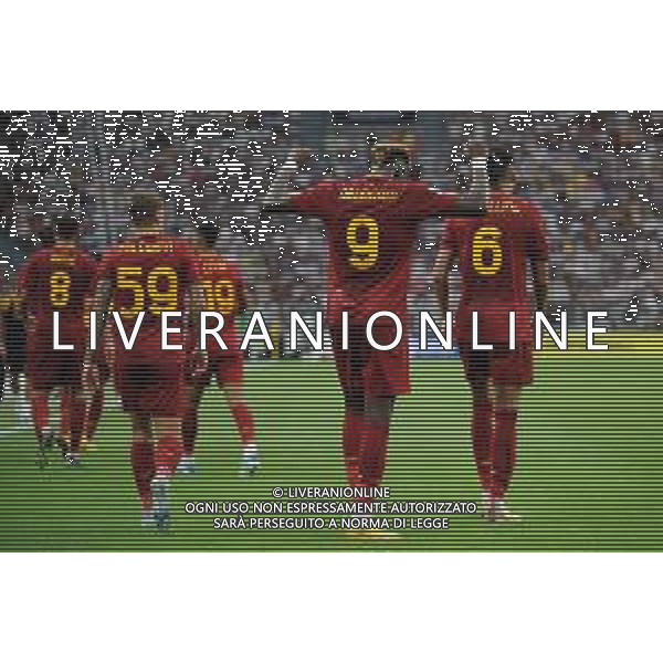 Torino 27.08.2022 Allianz Stadium ©Manuela Viganti/Agenzia Aldo Liverani Juventus vs Roma Campionato Calcio Serie A TIM 2022/2023 3a giornata Nella foto: esultanza tammy abraham dopo il gol ©Viganti/AGENZIA ALDO LIVERANI SAS