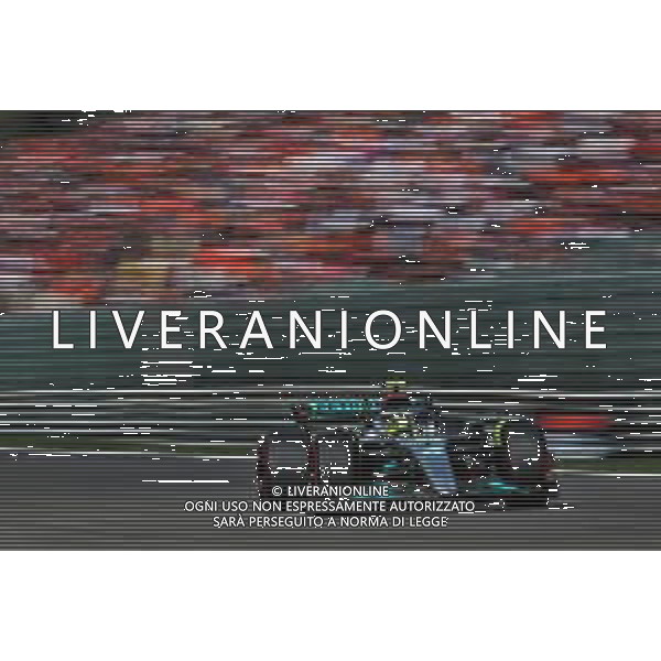Lewis Hamilton (GBR) Mercedes AMG F1 W13. 28.08.2022. Formula 1 World Championship, Rd 14, Belgian Grand Prix, Spa Francorchamps, Belgium, Race Day. - www.xpbimages.com, EMail: requests@xpbimages.com © Copyright: Coates / XPB Images/AGENZIA ALDO LIVERANI SAS - ITALY ONLY EDITORIAL USE ONLY