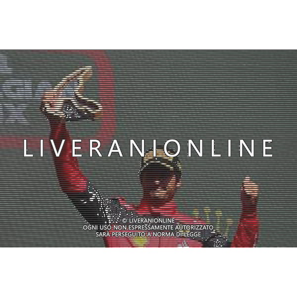 3rd place Carlos Sainz Jr (ESP) Ferrari F1-75. 28.08.2022. Formula 1 World Championship, Rd 14, Belgian Grand Prix, Spa Francorchamps, Belgium, Race Day. - www.xpbimages.com, EMail: requests@xpbimages.com ¬© Copyright: Batchelor / XPB Images/AGENZIA ALDO LIVERANI SAS - ITALY ONLY EDITORIAL USE ONLY
