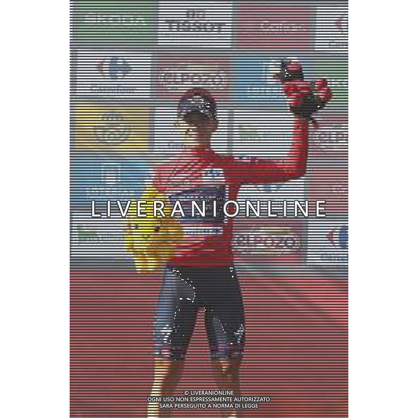 28-08-2022 Vuelta A Espana; Tappa 09 Villaviciosa - Les Praeres; 2022, Quick Step - Alpha Vinyl; Evenepoel, Remco; Les Praeres; ©SIROTTI/AGENZIA ALDO LIVERANI SAS