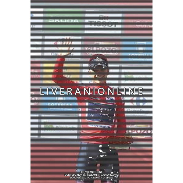28-08-2022 Vuelta A Espana; Tappa 09 Villaviciosa - Les Praeres; 2022, Quick Step - Alpha Vinyl; Evenepoel, Remco; Les Praeres; ©SIROTTI/AGENZIA ALDO LIVERANI SAS