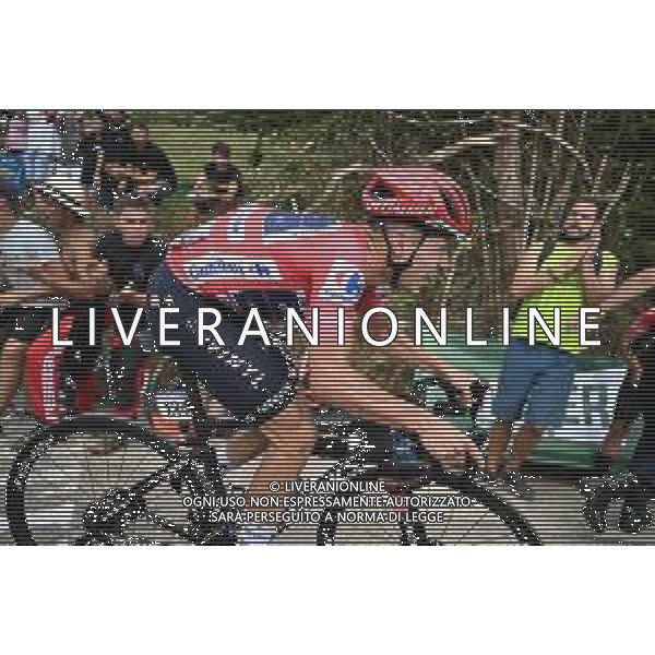 28-08-2022 Vuelta A Espana; Tappa 09 Villaviciosa - Les Praeres; 2022, Quick Step - Alpha Vinyl; Evenepoel, Remco; Les Praeres; ©SIROTTI/AGENZIA ALDO LIVERANI SAS