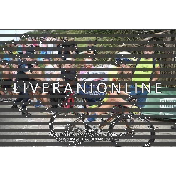 28-08-2022 Vuelta A Espana; Tappa 09 Villaviciosa - Les Praeres; 2022, Intermarche - Wanty Gobert; Meintjes, Louis; Les Praeres; ©SIROTTI/AGENZIA ALDO LIVERANI SAS