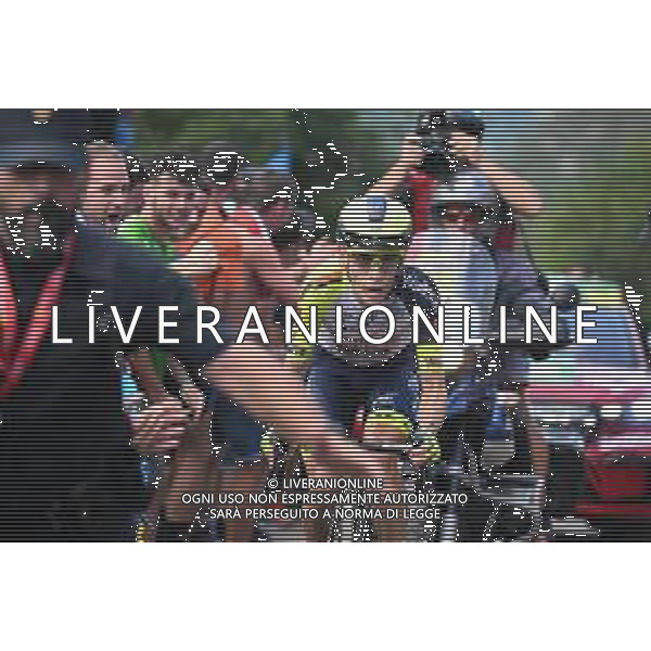 28-08-2022 Vuelta A Espana; Tappa 09 Villaviciosa - Les Praeres; 2022, Intermarche - Wanty Gobert; Meintjes, Louis; Les Praeres; ©SIROTTI/AGENZIA ALDO LIVERANI SAS