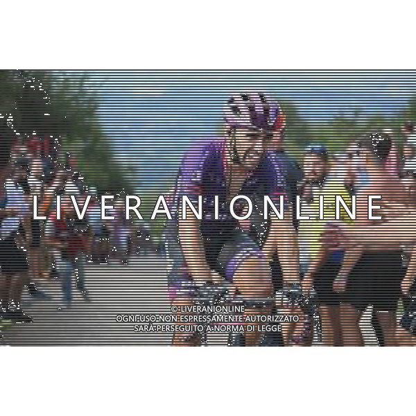 28-08-2022 Vuelta A Espana; Tappa 09 Villaviciosa - Les Praeres; 2022, Burgos - Bh; Navarro, Daniel Garcia; Les Praeres; ©SIROTTI/AGENZIA ALDO LIVERANI SAS