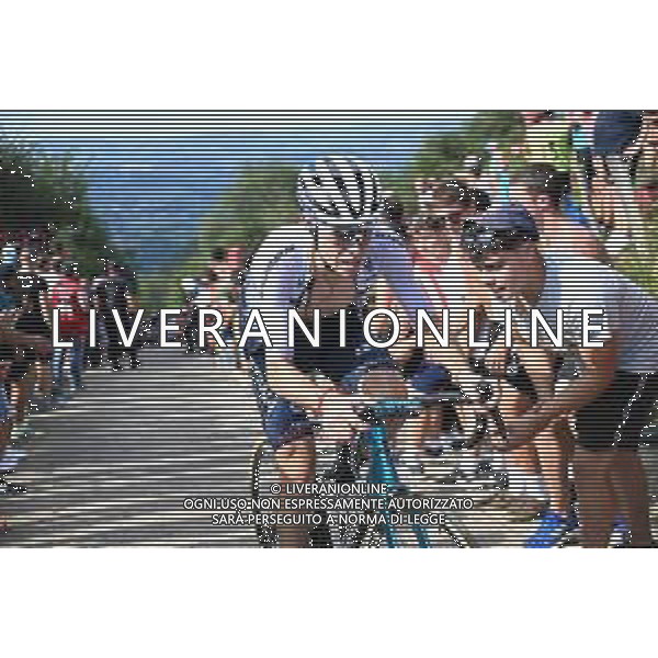 28-08-2022 Vuelta A Espana; Tappa 09 Villaviciosa - Les Praeres; 2022, Astana - Qazaqstan; De La Cruz, David; Les Praeres; ©SIROTTI/AGENZIA ALDO LIVERANI SAS