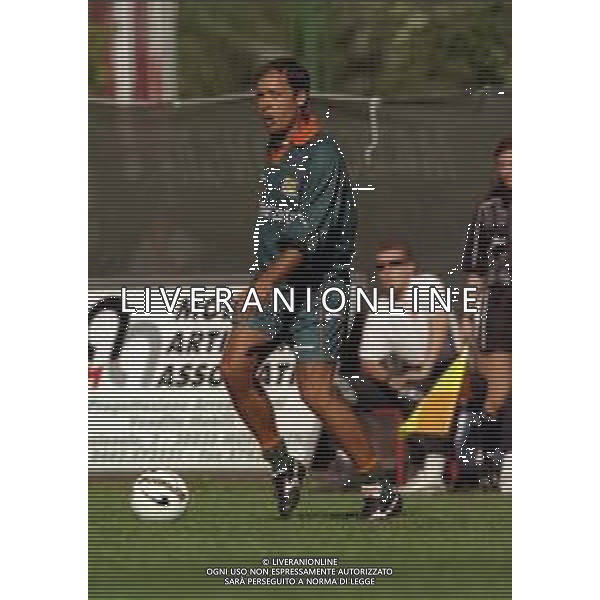 2000 VIGO DI FASSA RITIRO PRE CAMPIONATO VENEZIA CALCIO NELLA FOTO FRANCESCO PEDONE AG ALDO LIVERANI SAS