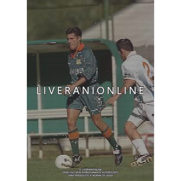 2000 VIGO DI FASSA RITIRO PRE CAMPIONATO VENEZIA CALCIO NELLA FOTO FABIAN VALTOLINA AG ALDO LIVERANI SAS