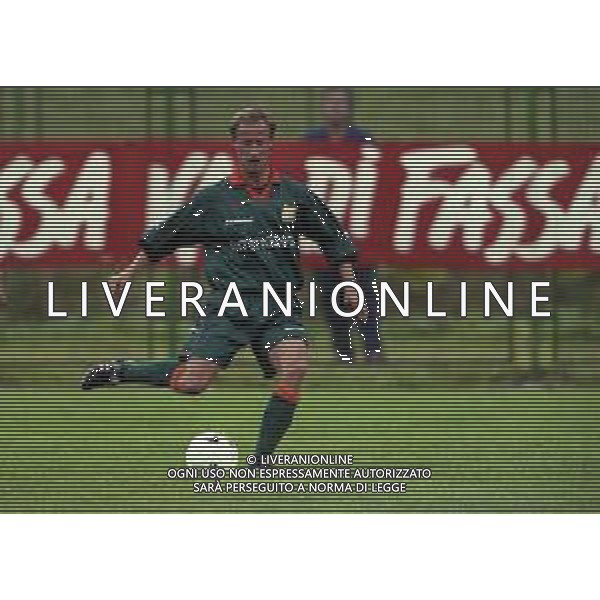 2000 VIGO DI FASSA RITIRO PRE CAMPIONATO VENEZIA CALCIO NELLA FOTO RUNAR BERG AG ALDO LIVERANI SAS