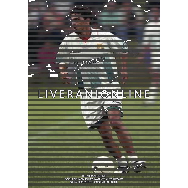 2000 VIGO DI FASSA RITIRO PRE CAMPIONATO VENEZIA CALCIO NELLA FOTO ARTURO DI NAPOLI AG ALDO LIVERANI SAS