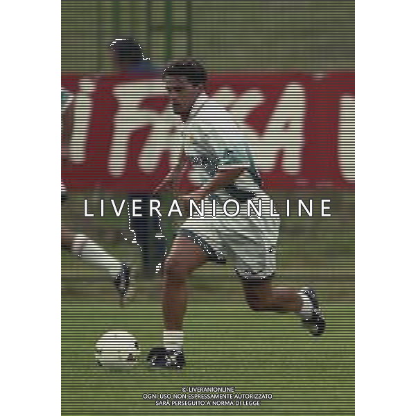 2000 VIGO DI FASSA RITIRO PRE CAMPIONATO VENEZIA CALCIO NELLA FOTO ARTURO DI NAPOLI AG ALDO LIVERANI SAS