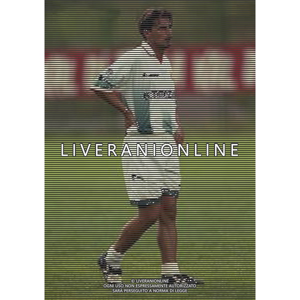 2000 VIGO DI FASSA RITIRO PRE CAMPIONATO VENEZIA CALCIO NELLA FOTO ARTURO DI NAPOLI AG ALDO LIVERANI SAS