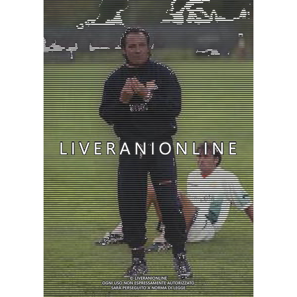 2000 VIGO DI FASSA RITIRO PRE CAMPIONATO VENEZIA CALCIO NELLA FOTO CESARE PRANDELLI ALLENATORE VENEZIA CALCIO AG ALDO LIVERANI SAS
