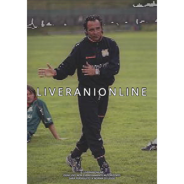 2000 VIGO DI FASSA RITIRO PRE CAMPIONATO VENEZIA CALCIO NELLA FOTO CESARE PRANDELLI ALLENATORE VENEZIA CALCIO AG ALDO LIVERANI SAS