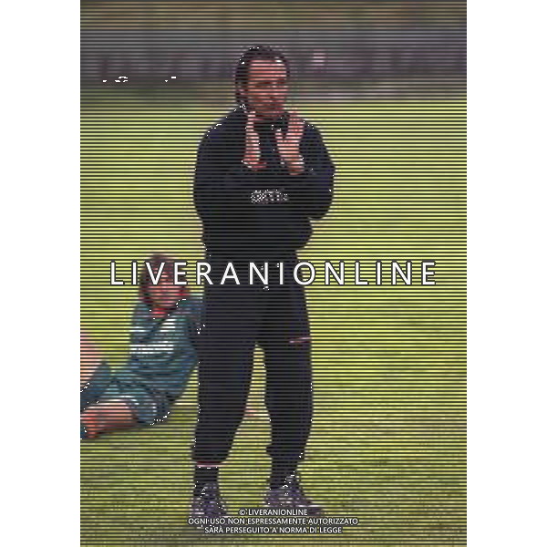 2000 VIGO DI FASSA RITIRO PRE CAMPIONATO VENEZIA CALCIO NELLA FOTO CESARE PRANDELLI ALLENATORE VENEZIA CALCIO AG ALDO LIVERANI SAS