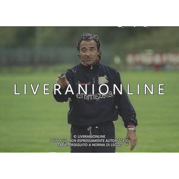 2000 VIGO DI FASSA RITIRO PRE CAMPIONATO VENEZIA CALCIO NELLA FOTO CESARE PRANDELLI ALLENATORE VENEZIA CALCIO AG ALDO LIVERANI SAS
