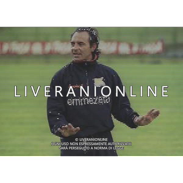 2000 VIGO DI FASSA RITIRO PRE CAMPIONATO VENEZIA CALCIO NELLA FOTO CESARE PRANDELLI ALLENATORE VENEZIA CALCIO AG ALDO LIVERANI SAS