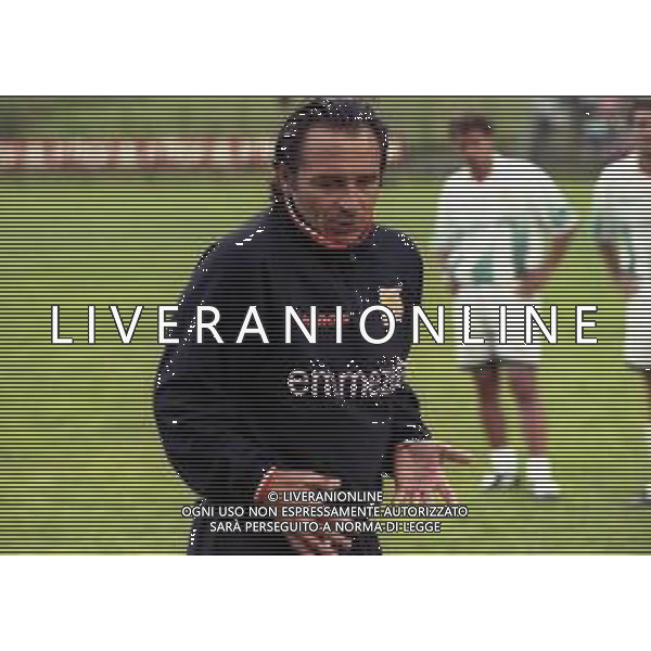2000 VIGO DI FASSA RITIRO PRE CAMPIONATO VENEZIA CALCIO NELLA FOTO CESARE PRANDELLI ALLENATORE VENEZIA CALCIO AG ALDO LIVERANI SAS