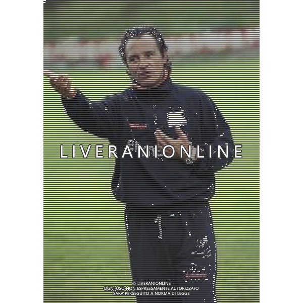 2000 VIGO DI FASSA RITIRO PRE CAMPIONATO VENEZIA CALCIO NELLA FOTO CESARE PRANDELLI ALLENATORE VENEZIA CALCIO AG ALDO LIVERANI SAS