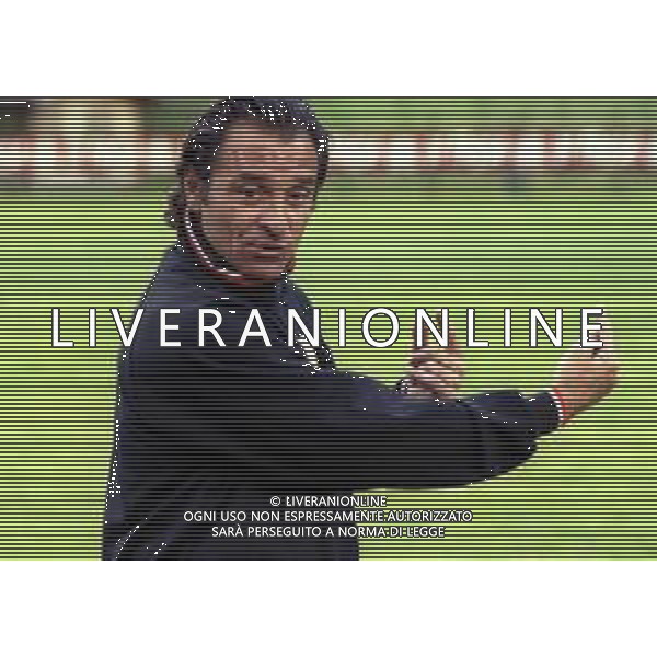 2000 VIGO DI FASSA RITIRO PRE CAMPIONATO VENEZIA CALCIO NELLA FOTO CESARE PRANDELLI ALLENATORE VENEZIA CALCIO AG ALDO LIVERANI SAS