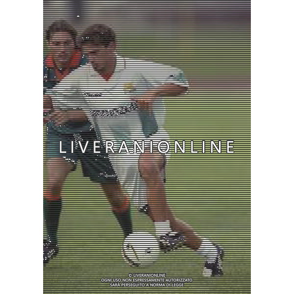 2000 VIGO DI FASSA RITIRO PRE CAMPIONATO VENEZIA CALCIO NELLA FOTO ARTURO DI NAPOLI AG ALDO LIVERANI SAS