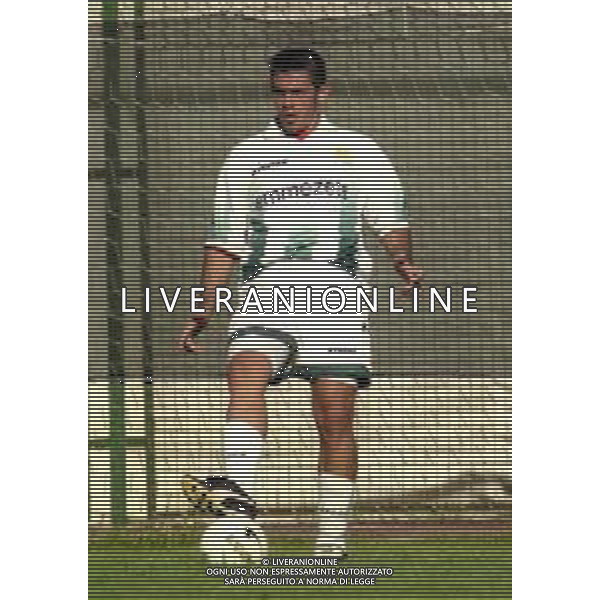 2000 VIGO DI FASSA RITIRO PRE CAMPIONATO VENEZIA CALCIO NELLA FOTO RUBEN MALDONADO AG ALDO LIVERANI SAS