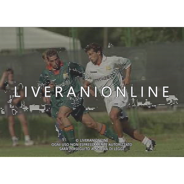 2000 VIGO DI FASSA RITIRO PRE CAMPIONATO VENEZIA CALCIO NELLA FOTO ARTURO DI NAPOLI AG ALDO LIVERANI SAS