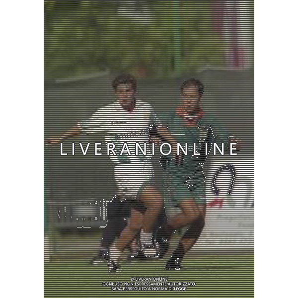 2000 VIGO DI FASSA RITIRO PRE CAMPIONATO VENEZIA CALCIO NELLA FOTO ARTURO DI NAPOLI AG ALDO LIVERANI SAS