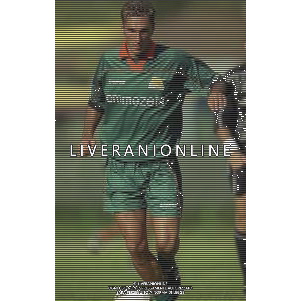 2000 VIGO DI FASSA RITIRO PRE CAMPIONATO VENEZIA CALCIO NELLA FOTO FABIO BAZZANI AG ALDO LIVERANI SAS