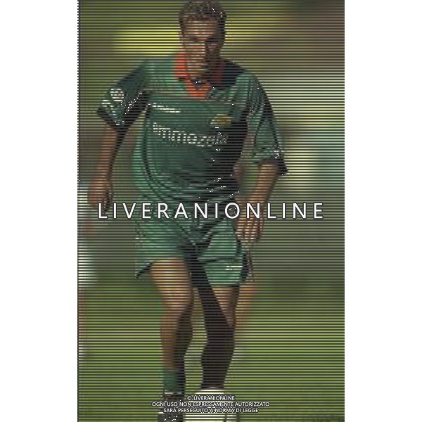 2000 VIGO DI FASSA RITIRO PRE CAMPIONATO VENEZIA CALCIO NELLA FOTO FABIO BAZZANI AG ALDO LIVERANI SAS
