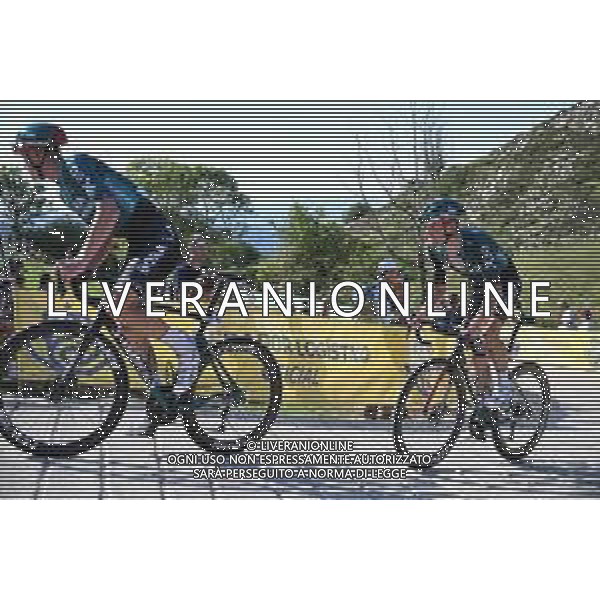 28-08-2022 Vuelta A Espana; Tappa 09 Villaviciosa - Les Praeres; 2022, Bora - Hansgrohe; Mullen, Ryan; Bennett, Sam; Les Praeres; FOTO STEFANO SIROTTI-AG ALDO LIVERANI SAS