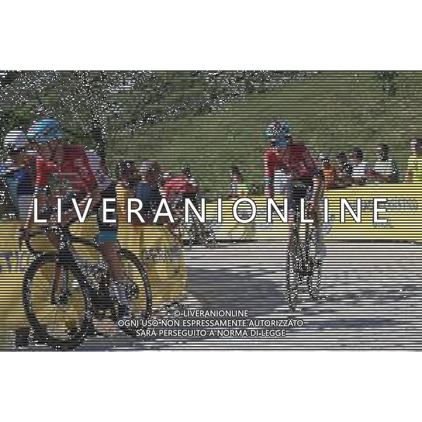28-08-2022 Vuelta A Espana; Tappa 09 Villaviciosa - Les Praeres; 2022, Lotto - Soudal; Van Gils, Maxim; Beullens, Cedric; Les Praeres; FOTO STEFANO SIROTTI-AG ALDO LIVERANI SAS