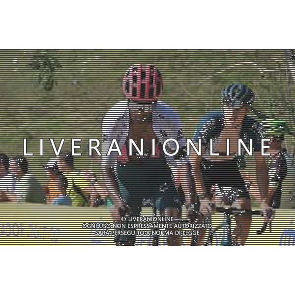 28-08-2022 Vuelta A Espana; Tappa 09 Villaviciosa - Les Praeres; 2022, Ef Education - Easypost; Kudus, Merhawi; Les Praeres; FOTO STEFANO SIROTTI-AG ALDO LIVERANI SAS