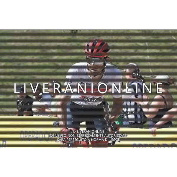 28-08-2022 Vuelta A Espana; Tappa 09 Villaviciosa - Les Praeres; 2022, Trek - Segafredo; Cataldo, Dario; Les Praeres; FOTO STEFANO SIROTTI-AG ALDO LIVERANI SAS