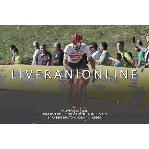 28-08-2022 Vuelta A Espana; Tappa 09 Villaviciosa - Les Praeres; 2022, Trek - Segafredo; Cataldo, Dario; Les Praeres; FOTO STEFANO SIROTTI-AG ALDO LIVERANI SAS