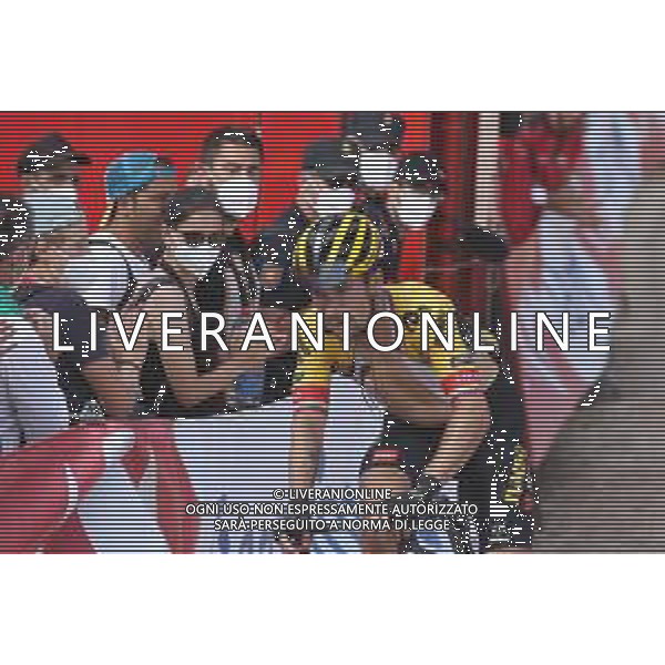 28-08-2022 Vuelta A Espana; Tappa 09 Villaviciosa - Les Praeres; 2022, Jumbo - Visma; Roglic, Primoz; Les Praeres; ©SIROTTI/AGENZIA ALDO LIVERANI SAS