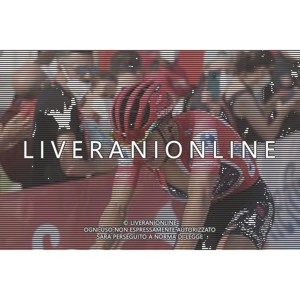 28-08-2022 Vuelta A Espana; Tappa 09 Villaviciosa - Les Praeres; 2022, Quick Step - Alpha Vinyl; Evenepoel, Remco; Les Praeres; ©SIROTTI/AGENZIA ALDO LIVERANI SAS