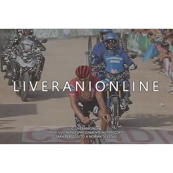 28-08-2022 Vuelta A Espana; Tappa 09 Villaviciosa - Les Praeres; 2022, Quick Step - Alpha Vinyl; Evenepoel, Remco; Les Praeres; ©SIROTTI/AGENZIA ALDO LIVERANI SAS
