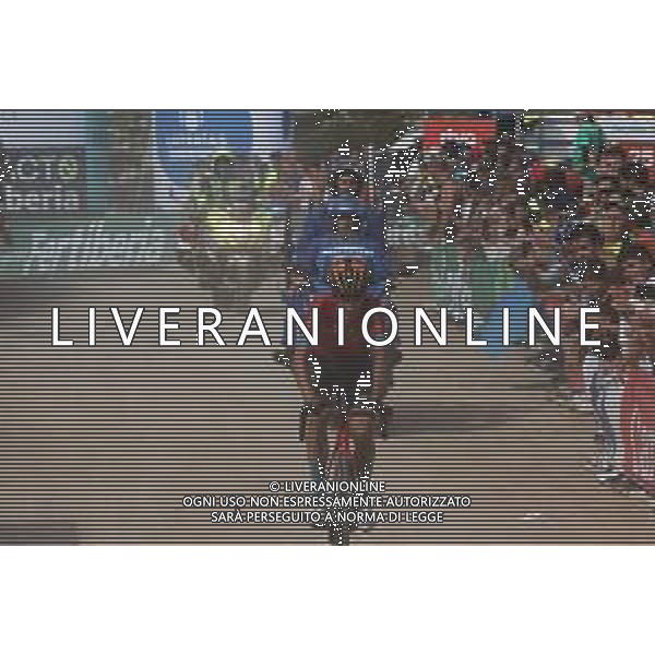 28-08-2022 Vuelta A Espana; Tappa 09 Villaviciosa - Les Praeres; 2022, Bahrain - Victorious; Zambanini, Edoardo; Les Praeres; ©SIROTTI/AGENZIA ALDO LIVERANI SAS