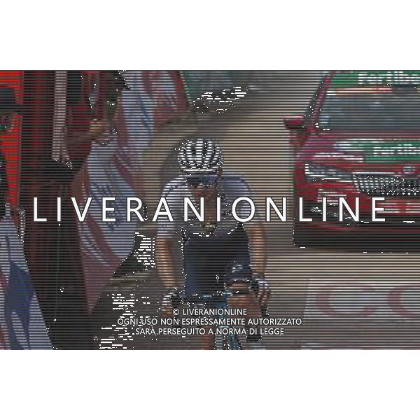 28-08-2022 Vuelta A Espana; Tappa 09 Villaviciosa - Les Praeres; 2022, Astana - Qazaqstan; Lopez Moreno, Miguel Angel; Les Praeres; ©SIROTTI/AGENZIA ALDO LIVERANI SAS