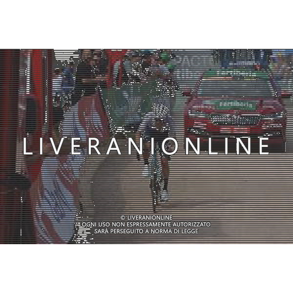 28-08-2022 Vuelta A Espana; Tappa 09 Villaviciosa - Les Praeres; 2022, Astana - Qazaqstan; Lopez Moreno, Miguel Angel; Les Praeres; ©SIROTTI/AGENZIA ALDO LIVERANI SAS